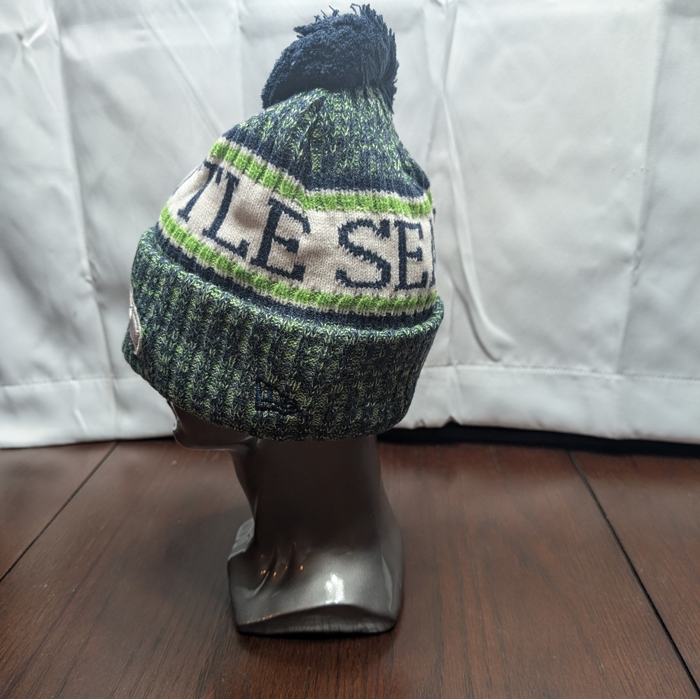Seattle Seahawks NFL Football New Era Knit Cap Beanie - Picture 4 of 4